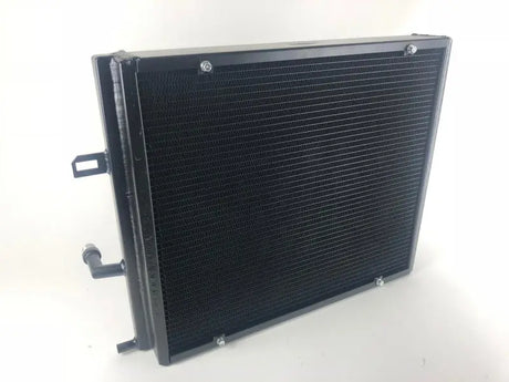 CSF BMW B58/B48 Front Mount Triple-Pass Heat Exchanger w/Rock Guard - Black - Truck & Automotive