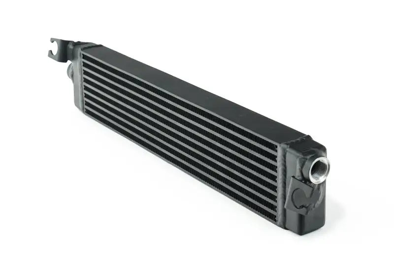 Black intercooler with bracket for CSF BMW E30 DTM race style oil cooler