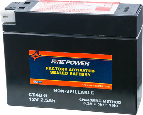 CT4B-5 Battery Ct4b 5 Sealed Factory Activated