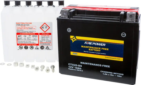 CTX20-BS Battery Ctx20 Bs Maintenance Free