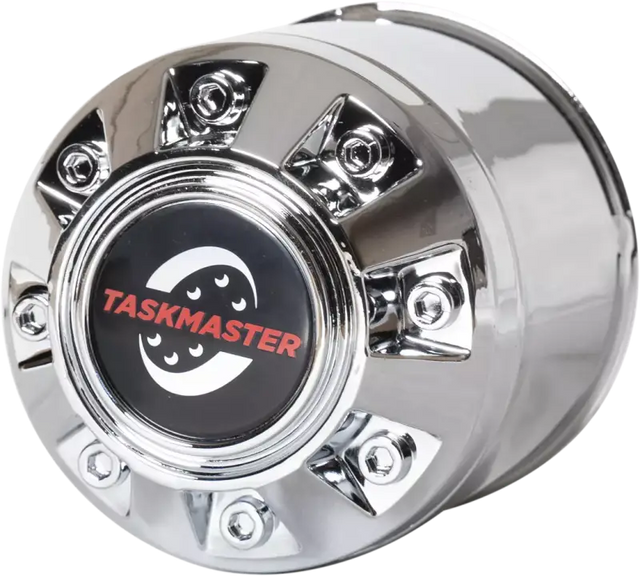 Chrome Taskmaster hubcap for CXF104C Taskmaster Cap Size 4.25 fits 15X5 5.5