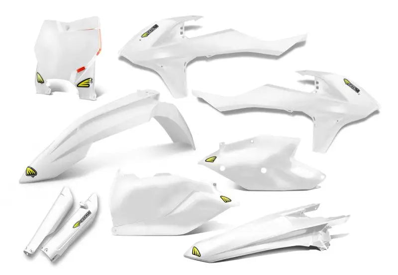 Cycra 16-18 KTM 125 SX Powerflow Body Kit - White - RV and Auto Parts