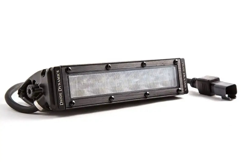 Rectangular LED light bar with wiring for DD5022S Diode Dynamic SS6 White SAE Fog Wide Light Bar