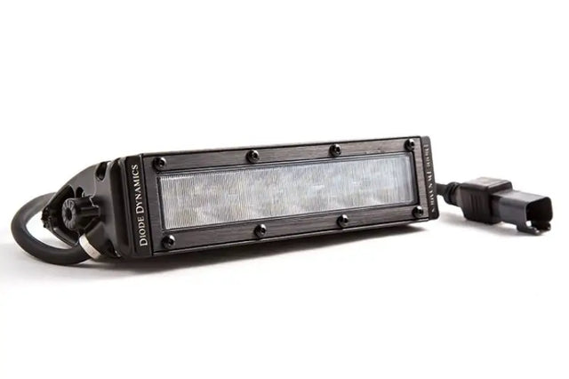 Rectangular LED light bar with wiring for DD5022S Diode Dynamic SS6 White SAE Fog Wide Light Bar