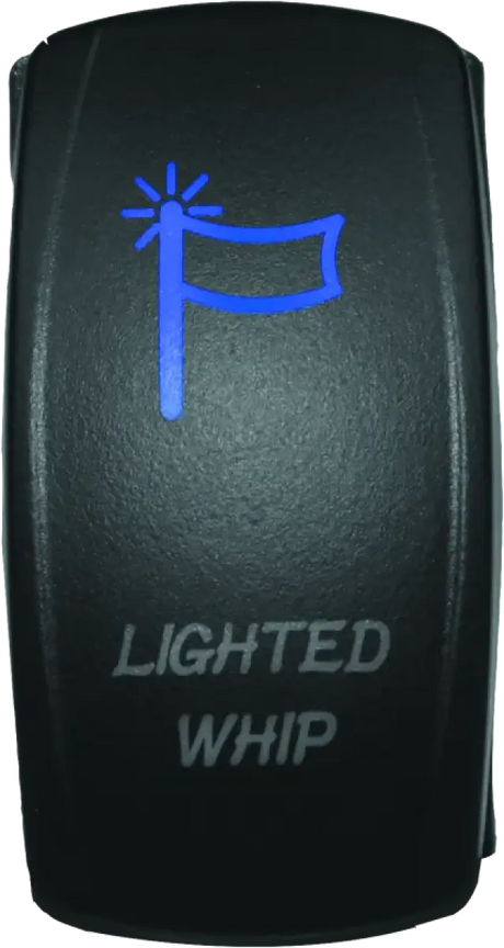 Illuminated DragonFire Racing Lighted Switch Whip On Off Blue for racing switch whip