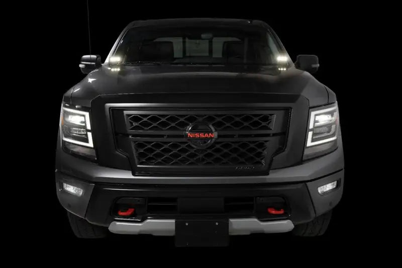 Driving/ Fog Light Mounting Bracket Bolt Mount; Texture Powder Coated; Mounts Two Light; Black; Stainless Steel; Set