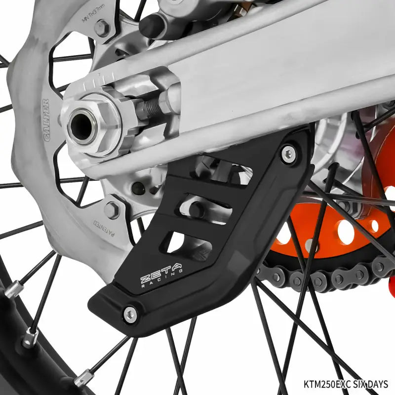 Rear Disc Guard Black - ZETA
