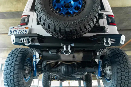 DV8 Offroad 2018 Jeep Wrangler JL MTO Series Rear Bumper w/ Optional Tire Carrier - Bumpers