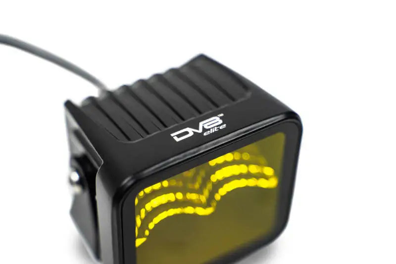 DV8 Offroad 3in Elite Series LED Amber Pod Light - Truck & Automotive
