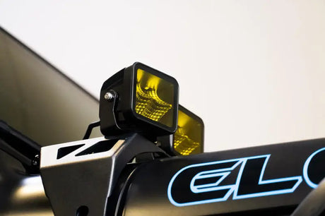 DV8 Offroad 3in Elite Series LED Amber Pod Light - Truck & Automotive