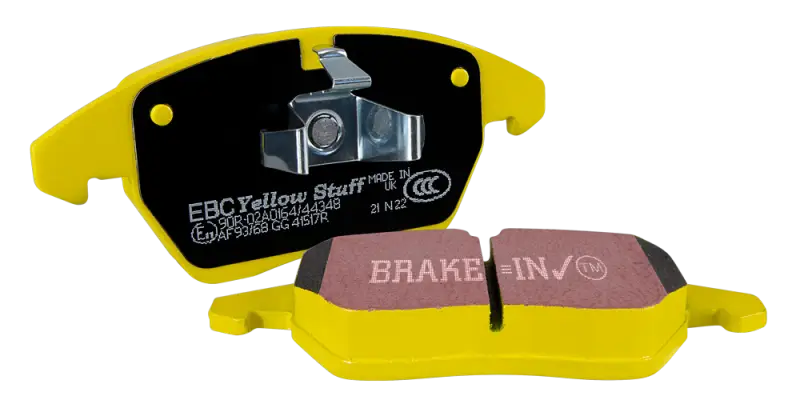 EBC 12+ Fiat 500 1.4 Turbo Abarth Yellowstuff Front Brake Pads