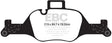 EBC 2017 + BMW 530 G30 Redstuff Front Brake Pads - Truck & Automotive