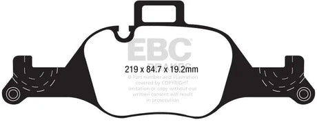 EBC 2017 + BMW 530 G30 Redstuff Front Brake Pads - Truck & Automotive