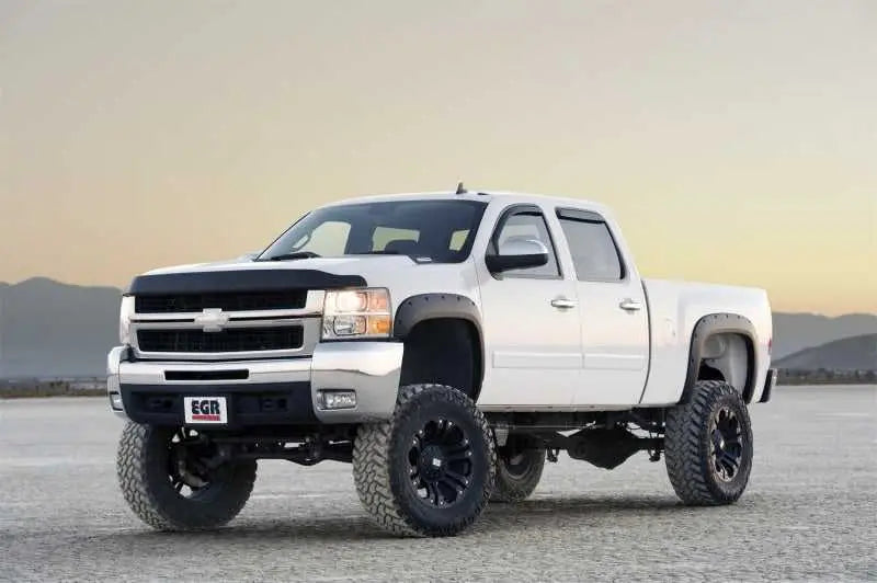 EGR EGR 07-13 Chev Silverado 6-8ft Bed Bolt-On Look Fender Flares - Set - Matte