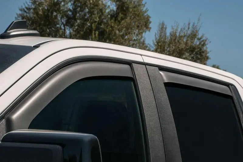 EGR 2019 Chevy 1500 Crew Cab In-Channel Window Visors - Matte - RV and Auto Parts
