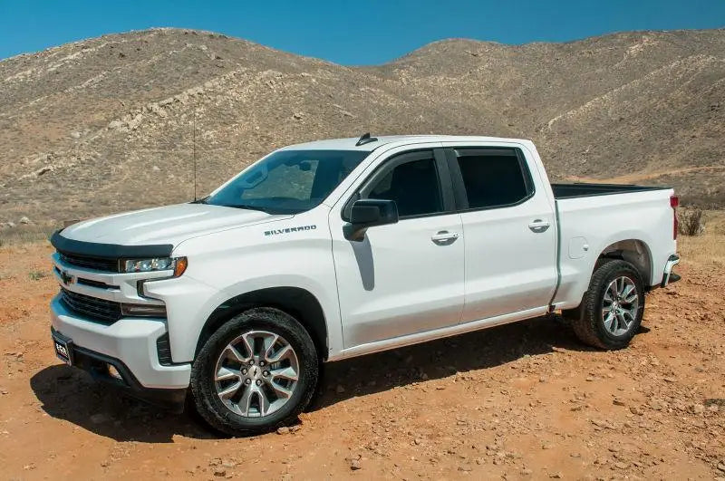 EGR 2019 Chevy 1500 Crew Cab In-Channel Window Visors - Matte - RV and Auto Parts