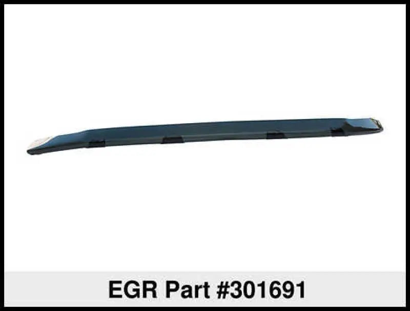 EGR 2019 Chevy 1500 Super Guard Hood Guard - Dark Smoke - RV and Auto Parts