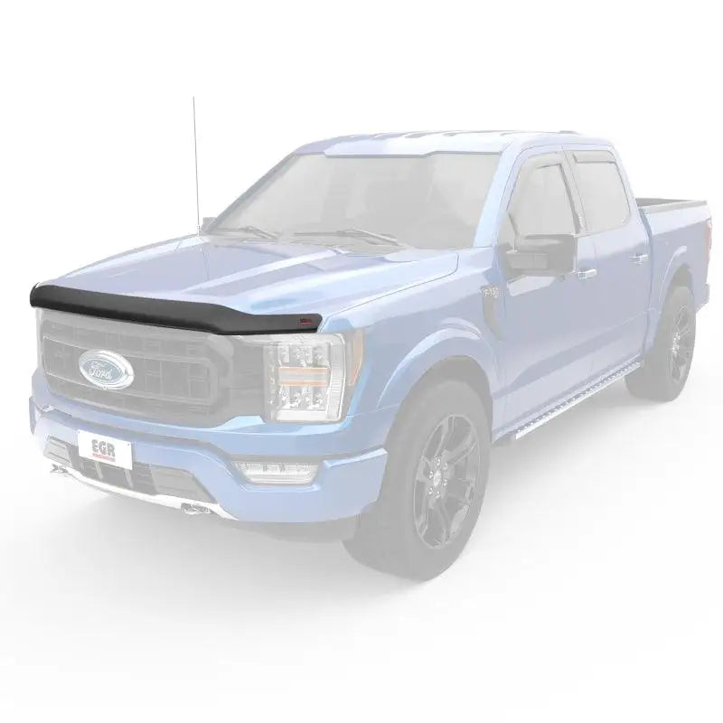 EGR 2021+ Ford F150 Superguard Hood Shield - Smoke (303581) - RV and Auto Parts