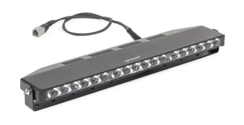 Black LED light bar with wired connector for EMPLR00008 M Power Mpower Hps 3-Mod Lightbar