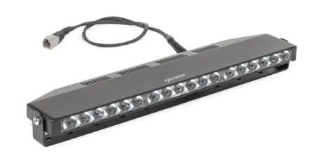 Black LED light bar with wired connector for EMPLR00008 M Power Mpower Hps 3-Mod Lightbar