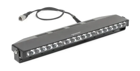 Black LED light bar with power cable for EMPLR00008 M Power Mpower Hps 3-Mod Lightbar
