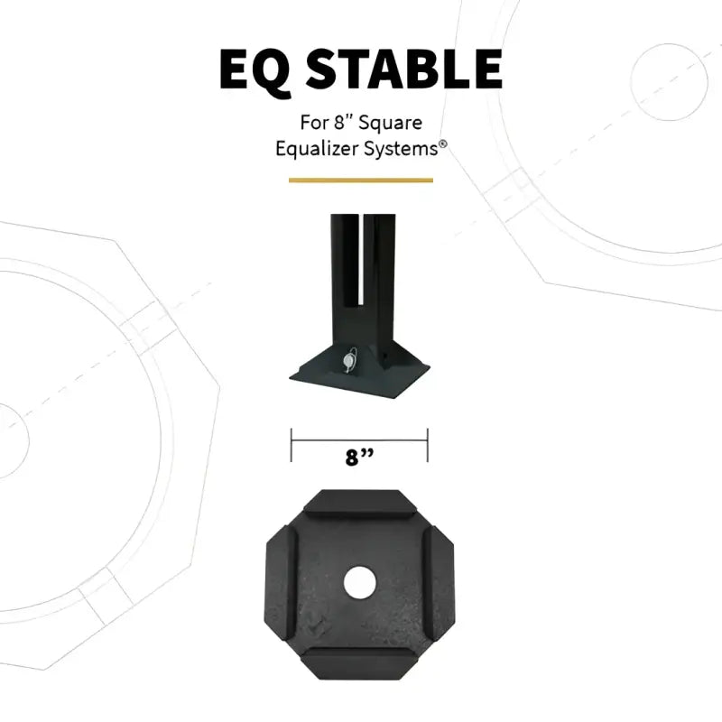 EQSTSP4 Snappad Eq Stable - 4 Pack - Jack Pad