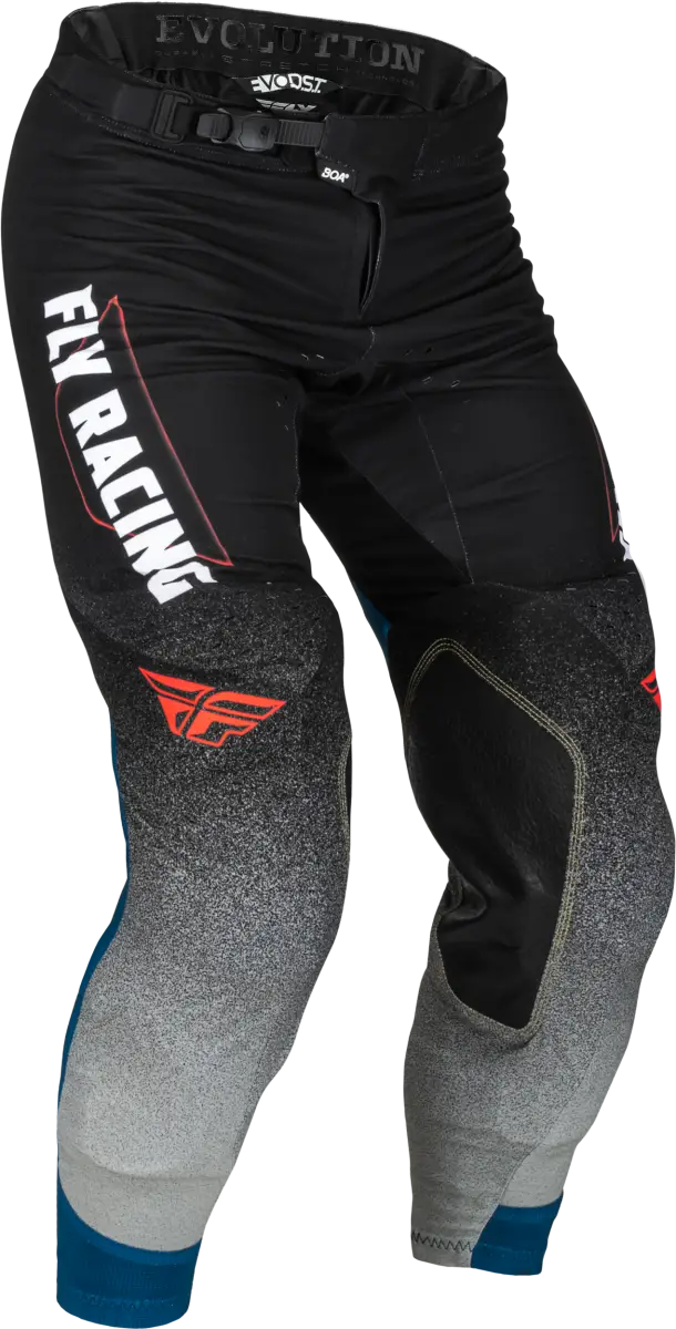 FLY RACING Evolution Dst Pants Black/Grey/Blue Sz 30