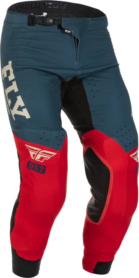 FLY RACING Evolution Dst Pants Red/Grey Sz 30
