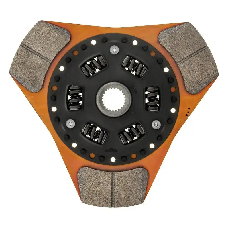 Orange and black clutch disc for Exedy Nissan SR20DET Stage 2 Ceramic Assembly