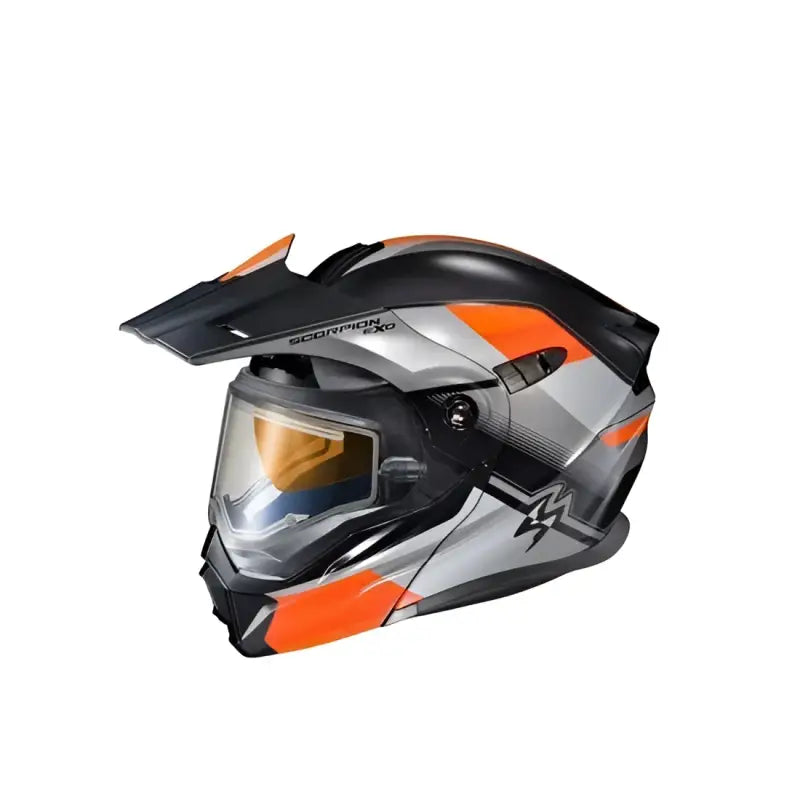 Exo At950 Cold Weather Helmet Zec Orange Md (Electric) - Powersports