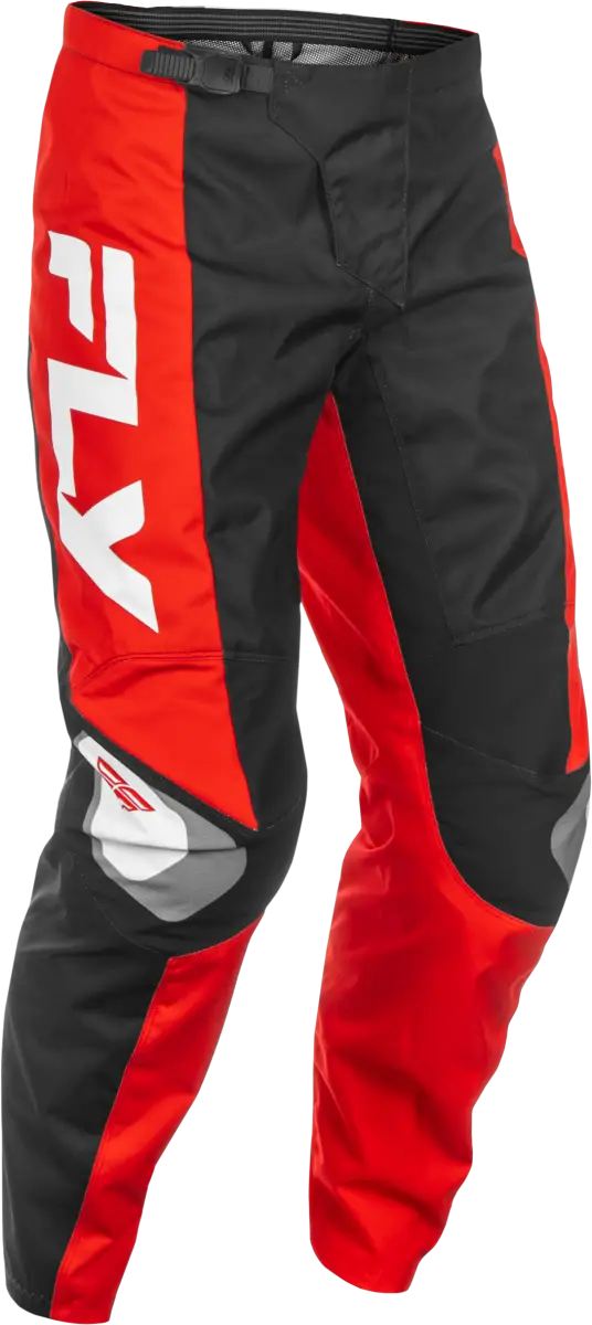 Red and black motocross pants with white accents, perfect for RV parts & accessories fans