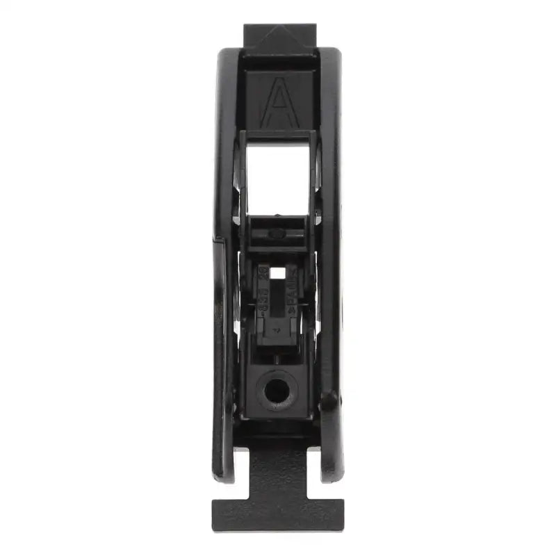 Black plastic hinge mechanism on F-16-UB Anco Beam Wiper Blade for smooth wiping
