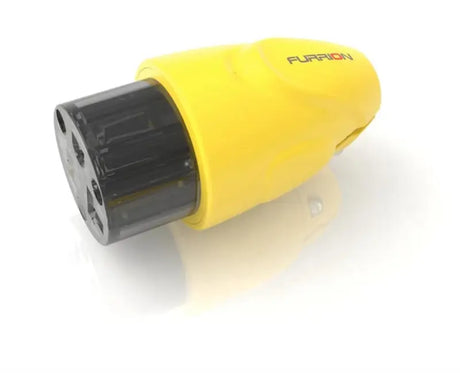 Furrion LLC Marine F15FMP-SY 15A 125V Connector, 515R Female, Yellow, Secure and Reliable Power.