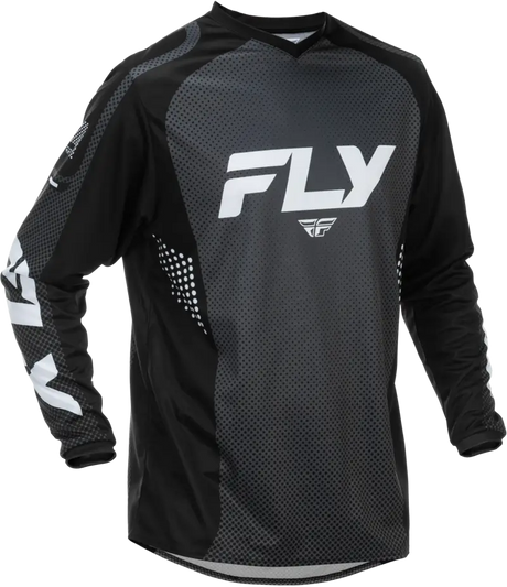 F 16 Jersey Black/White 5x - FLY RACING