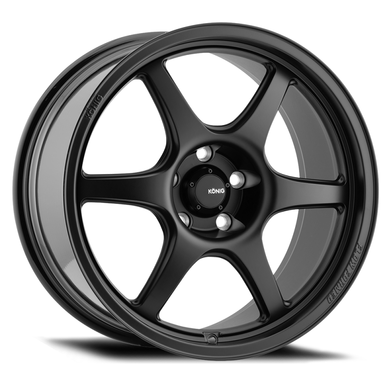 Konig Hexaform 18x9.5A 5x114.3 ET35 Matte Black - HFN8514355