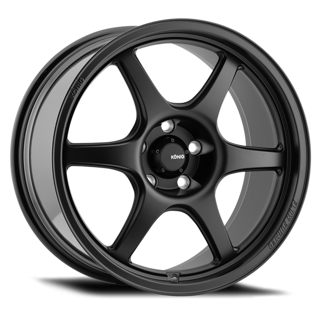 Konig Hexaform 18x9.5A 5x114.3 ET35 Matte Black - HFN8514355