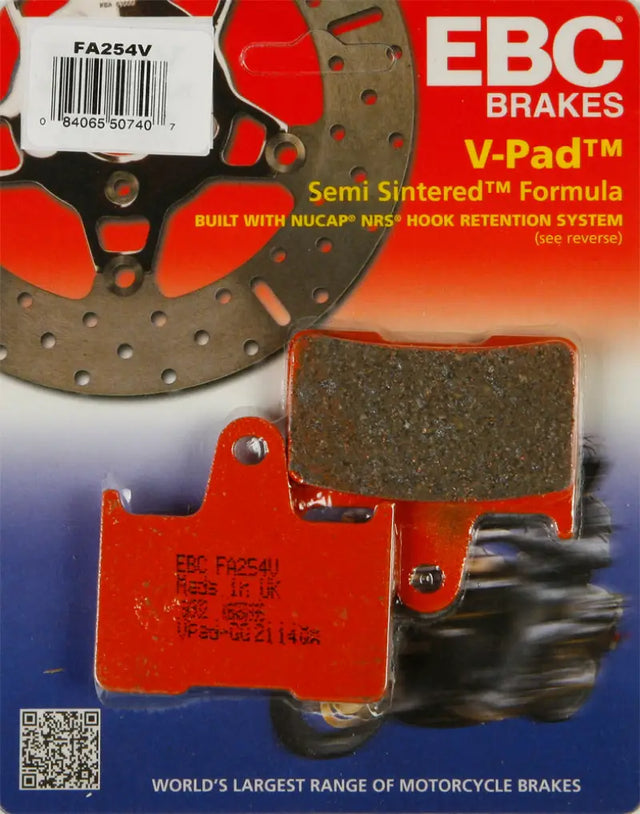 FA254V Brake Pads V Series - Semi-Sintered