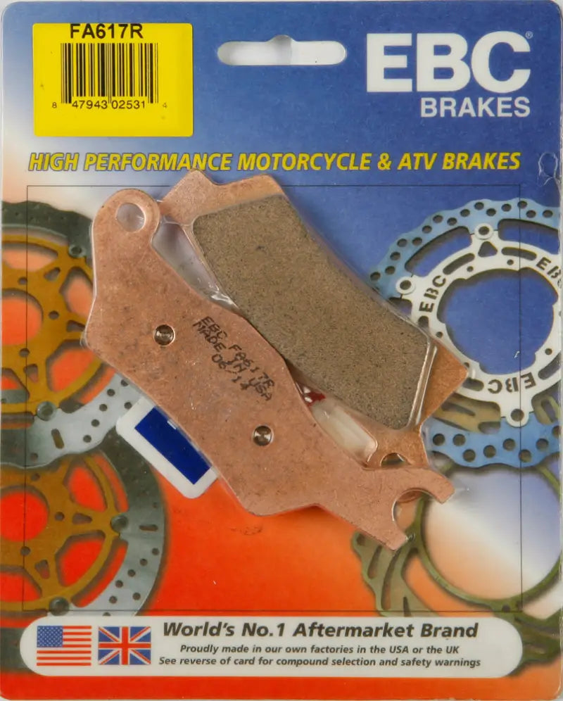 FA617R Brake Pads Fa617r Sintered R Series - Standard