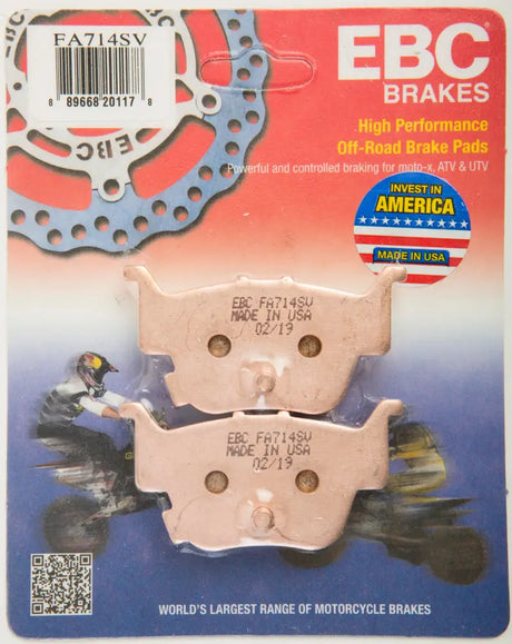 FA714SV Brake Pads Fa714sv Severe Duty Sv Series - Standard