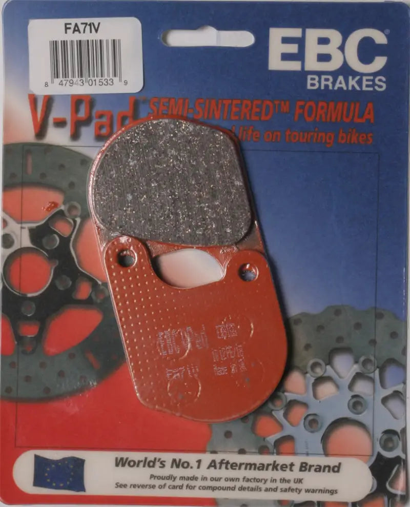 FA71V Brake Pads Fa71v Semi Sintered V Series - Semi-Sintered
