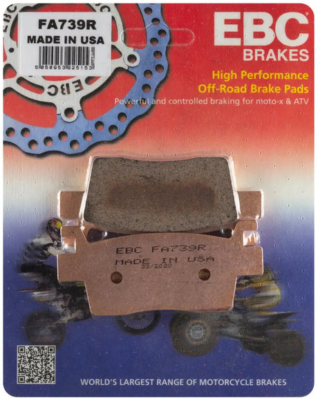 FA739R Brake Pads Fa739r Sintered R Series - Standard