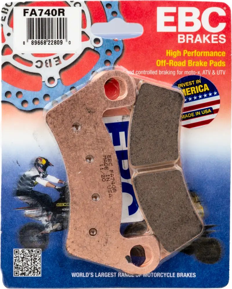 FA740R Brake Pads Fa740r Sintered R Series - Standard