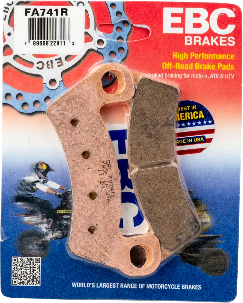 FA741R Brake Pads Sintered R Series by EBC Brakes, High-Performance Off-Road for RV, Automotive, Powersports, Truck Accessories, Interior, Truck Bed, Marine, Exterior, RV Parts, Powersports, AVADA - Best Sellers.