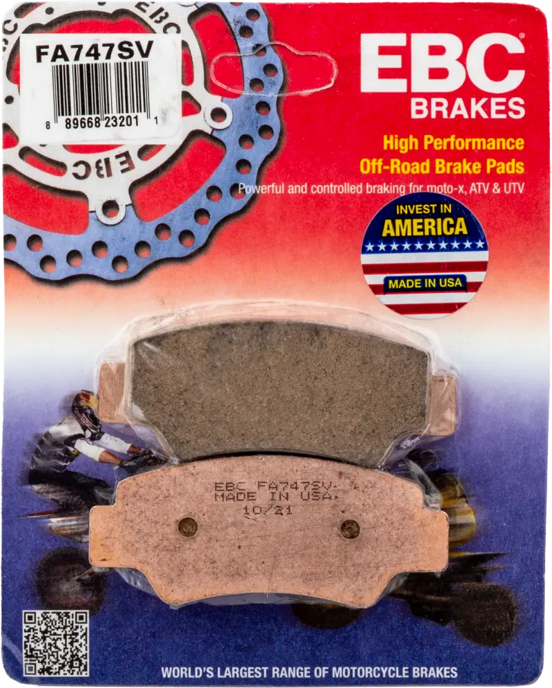 FA747SV Brake Pads Fa747sv Severe Duty Sv Series - Standard