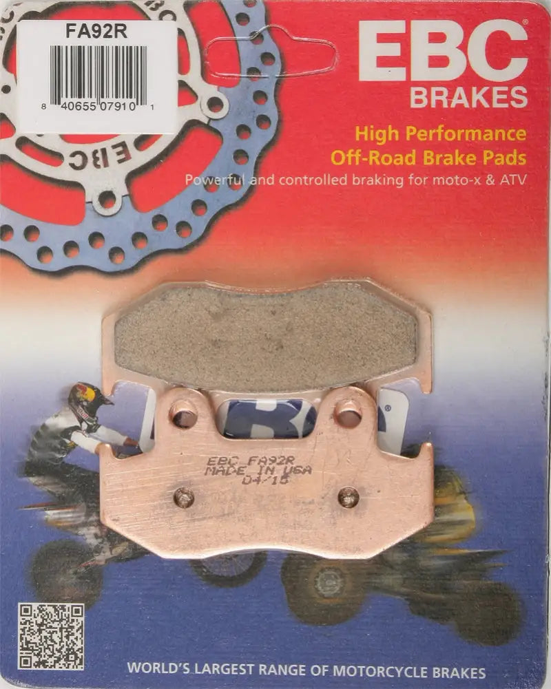 EBC FA92R Sintered R Series off-road brake pads for superior stopping power