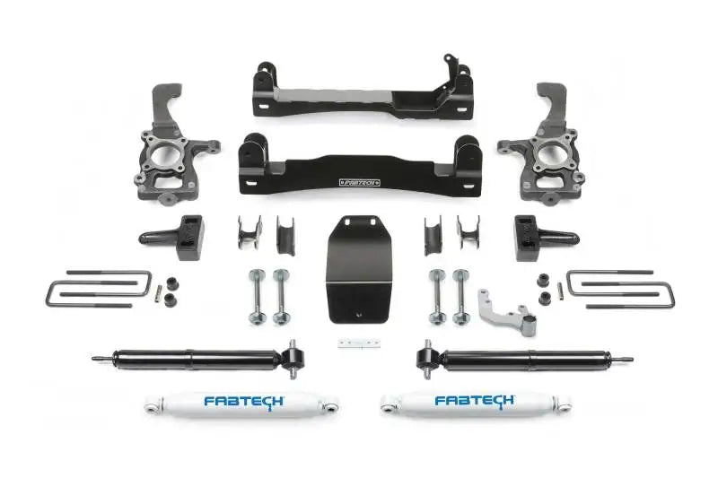 Automotive suspension lift kit components for Ford F150 4WD 4in Basic System