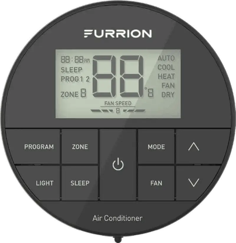 FACW12ESZA-BL Furrion Llc High Efficiency Multi Zone Wall The - Thermostat