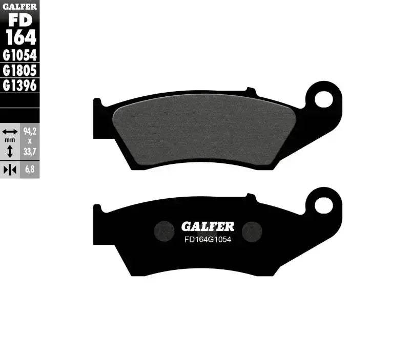 FD164G1054 Brake Pads Semi Metallic Fd164g1054 - Semi-Metallic