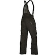 Black bib overalls from FIRSTGEAR Kathmandu pants black for staying protected on site