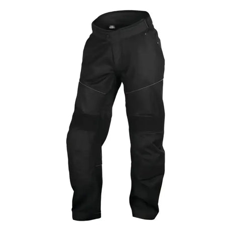 Black FIRSTGEAR Reflex Mesh Pants with reinforced knees and reflective piping for outdoor work